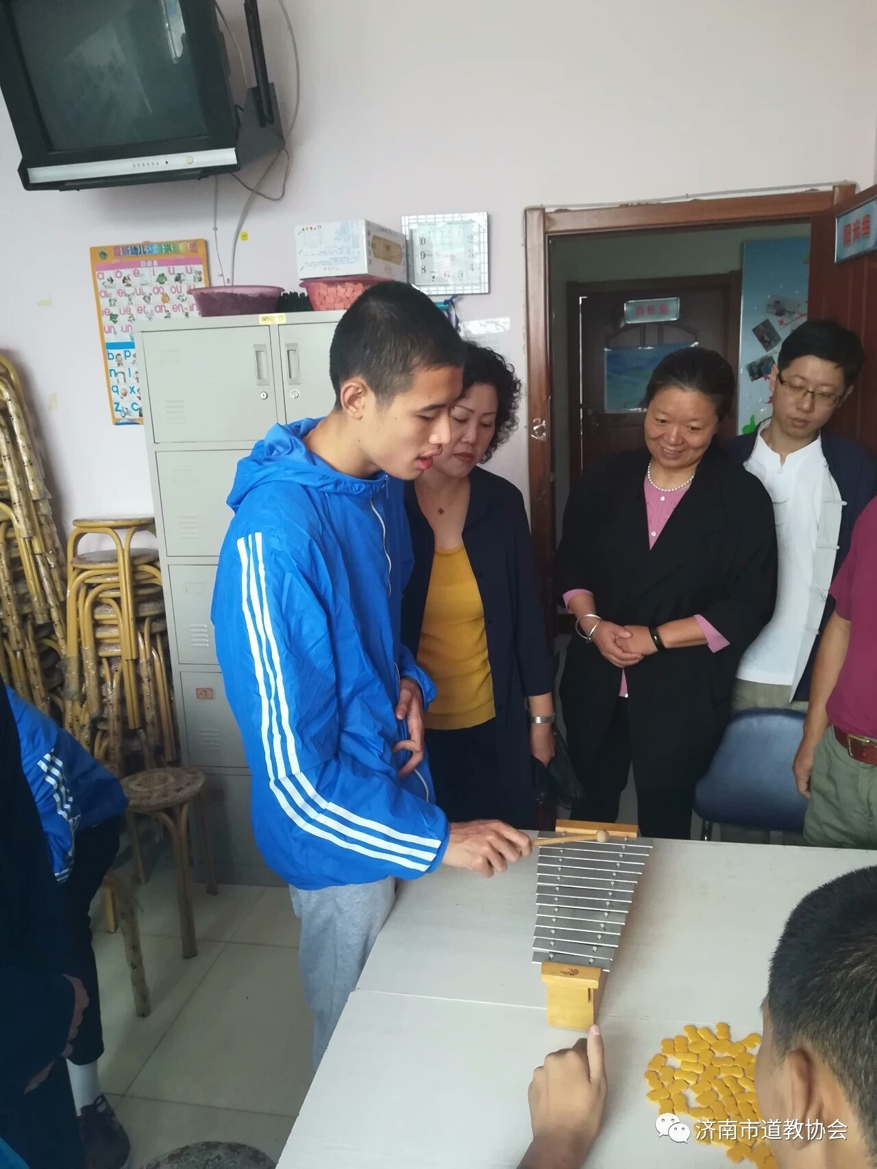 爱心传递——济南方圆培训学校启动仪式